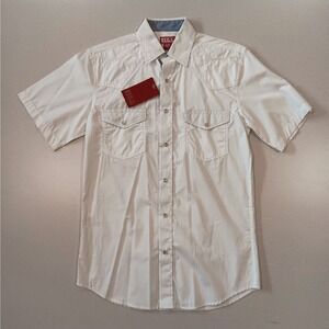 Red Ranch Western Cowboy Snap Down Shirt